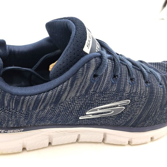 Skechers Mens Men's Track Front Runner Lace-up Sneaker Oxford - Size 13 - Picture 9 of 13